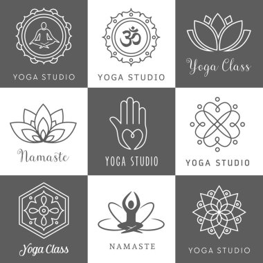 Yoga Stüdyo Simgeleri