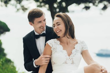 Genç bir çift İtalya 'da eğleniyor.. 