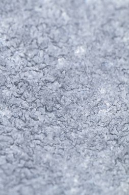 Cam zemin üzerine doğal buz ve su damla