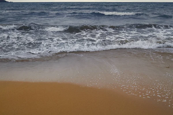 Photo of the sunny summer sandy beach — Stock Photo, Image