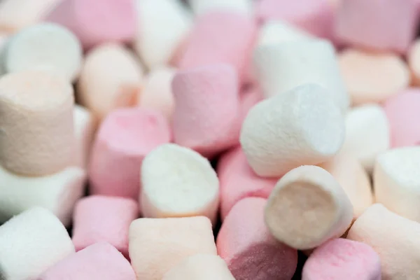 Marshmallow Snoep Snoep Roze Voedsel Achtergrond — Stockfoto