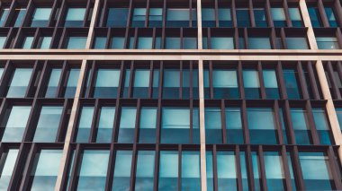 Modern ofis şehri Londra'da bina dış Windows