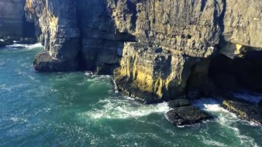 Güzel deniz manzarası. Doğanın bileşimi.