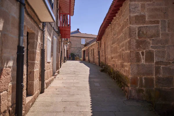 Allariz merkezinin sokakları