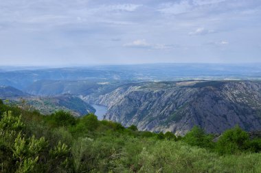 Vista aérea de los cañones del sil