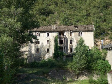 Huesca terk edilmiş ev