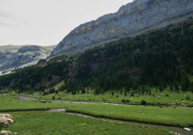 Huesca, İspanya'daki Ordesa Monte Perdido Rotası