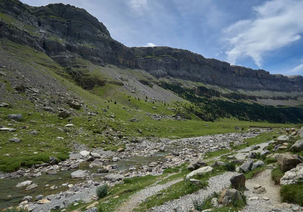 Ordesa Monte Perdido v Huesca, Španělsko — Stock fotografie