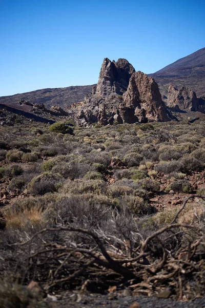 Рокес де Гарсія, скелясті формування на горі Тейде на Тенеріфе, Іспанія — стокове фото
