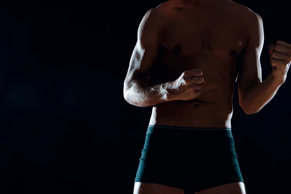 Studio Shoot Young Athlete Posing — Stock Photo, Image