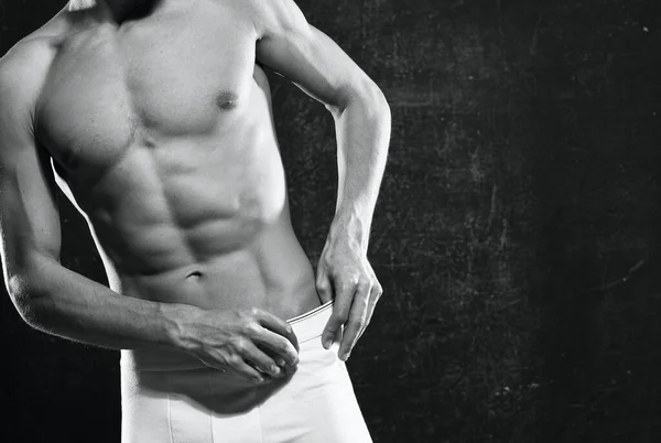 Studio Shoot Young Athlete Posing — Stock Photo, Image