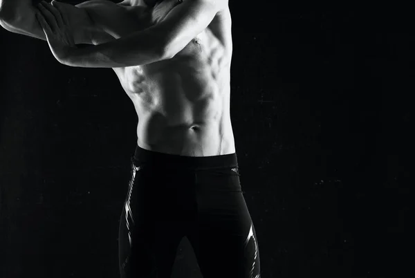 Studio Shoot Young Athlete Posing — Stock Photo, Image