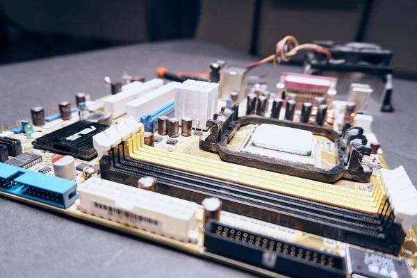 Motherboard parsing computer hardware capacitors processor component