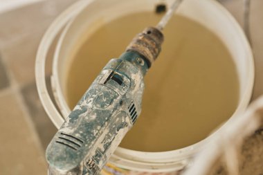 Havan karıştırıcı karıştırıcı havan onarım inşaat araçları