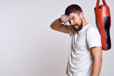 Spor araba. Egzersiz sırasında sargı bezi.