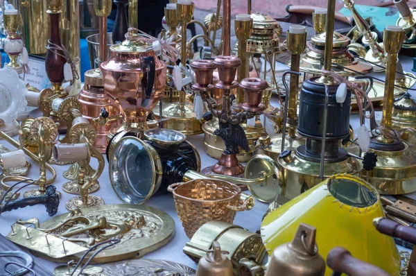 Objetos Antiguos Mercadillo Córdoba Argentina — Foto de Stock