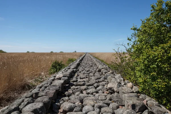 Eski taş iskele — Stok fotoğraf