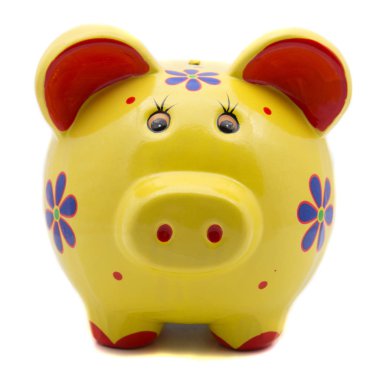 para banka beyaz arka plan üzerinde