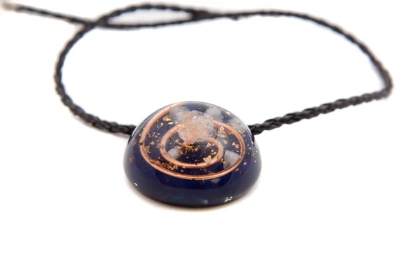 Handmade orgonite pendant — 스톡 사진