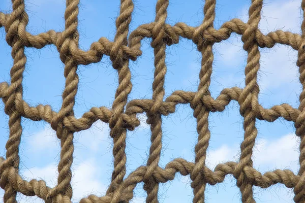 Net from ropes — Stock Photo, Image