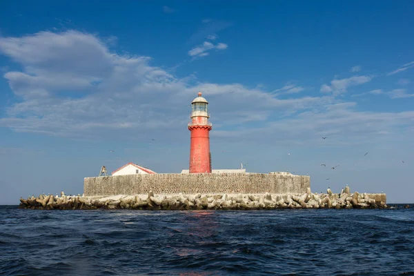 O farol de Kolka — Fotografia de Stock