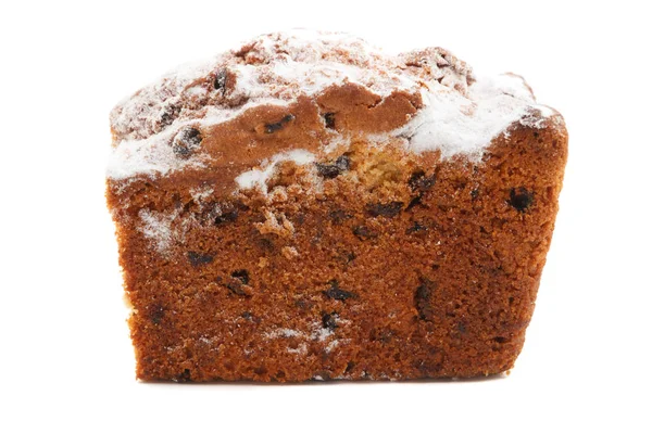 Fruit cake with raisins — Stock Photo, Image