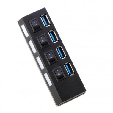 Siyah Usb3 bağlantı istasyonu