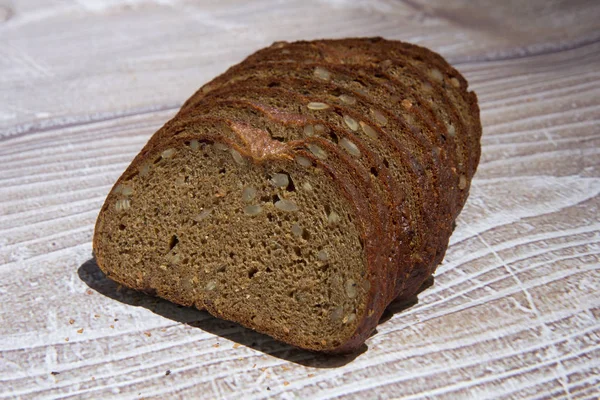 Rye bread with seeds — Stock Photo, Image