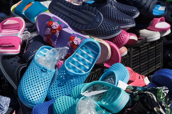 Pile of shoes. — Stock Photo, Image