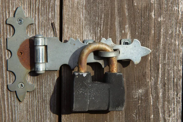 The old big padlock — Stock Photo, Image