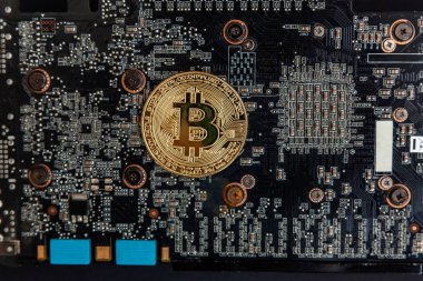 Bitcoin yalan ekran kartı incelemesi kavramı üzerine. Bankacılık web ve uluslararası ağ ödeme elektronik sanal para. Kripto para birimi sembolü