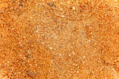 Yazın bir kumsalın kumsal desenine yakın çekim