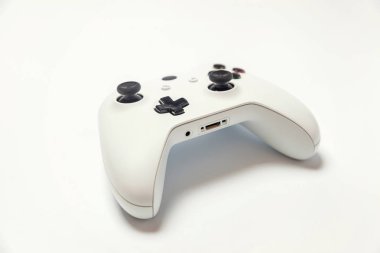 Beyaz arka plan üzerinde beyaz oyun çubuğu