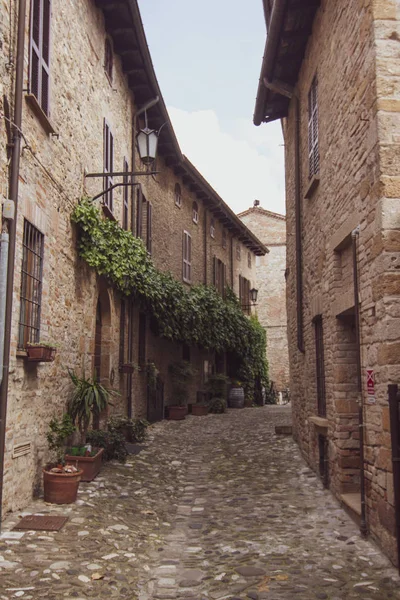 Castell Arquato Piacenza Italy Historic Center Royalty Free Stock Photos