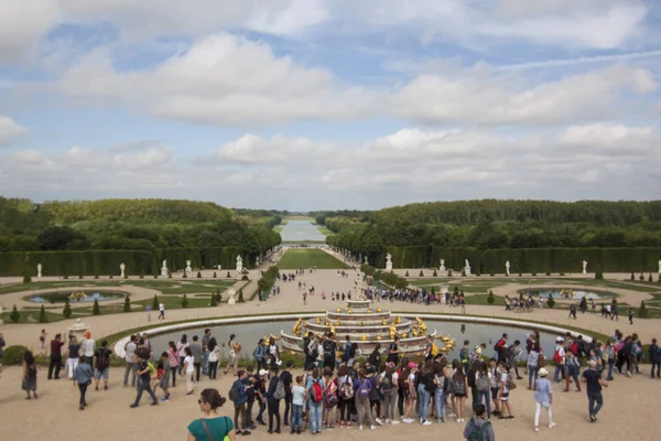 Royal Palace Versailles Kraliyet Ikamet Yeriydi Paris Fransa — Stok fotoğraf