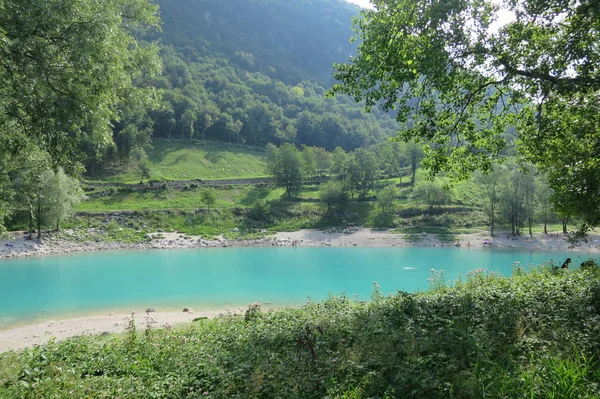 Lago Tenno Tenno Riva Del Garda Trentino Italia —  Fotos de Stock