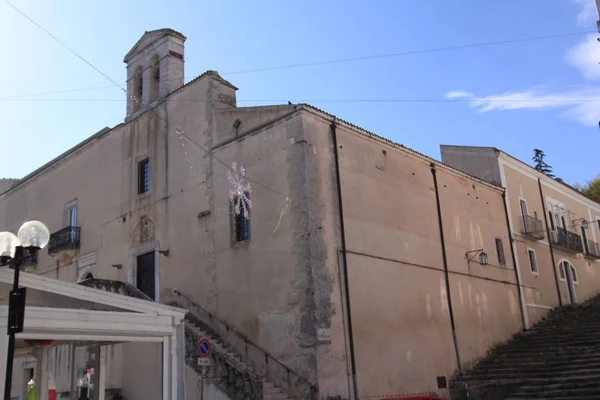 Церква Сакраменто Монте Сант Анджело Фоджа Італії — стокове фото