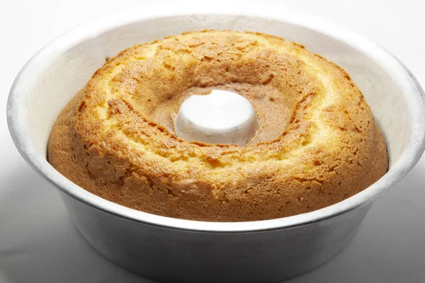 Kemencében Sült Fűszeres Joghurt Torta Gyűrű — Stock Fotó