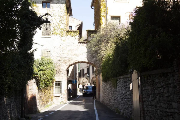 歴史的な村アーゾロ トレヴィーゾ イタリア — ストック写真