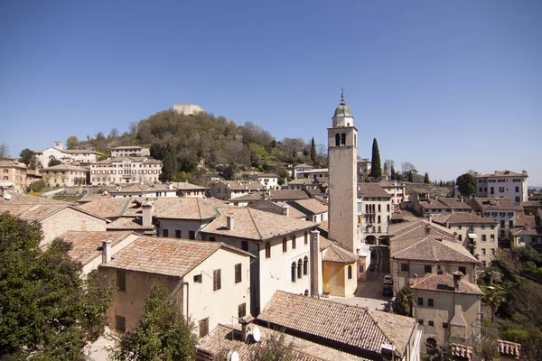 Historické Vesnice Asolo Treviso Itálie — Stock fotografie