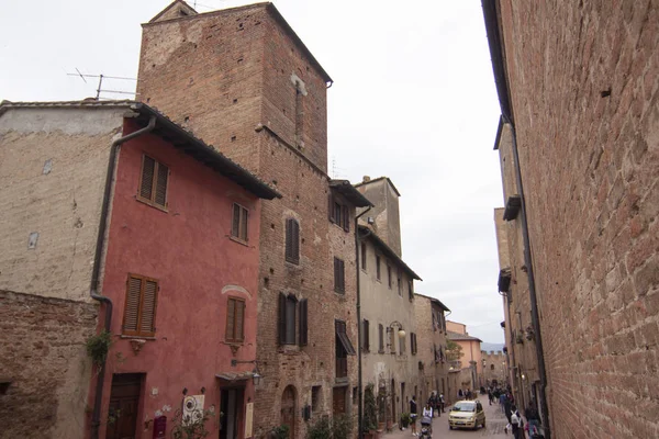 Certaldo Toscana Itália Cidade Histórica Colina — Fotografia de Stock