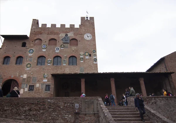 Certaldo Toscana Italia Ciudad Histórica Colina — Foto de Stock