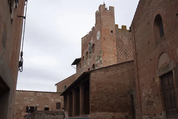 Certaldo Toscana Itália Cidade Histórica Colina — Fotografia de Stock