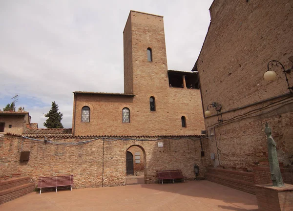 Certaldo Florença Toscana Itália Aldeia Histórica — Fotografia de Stock