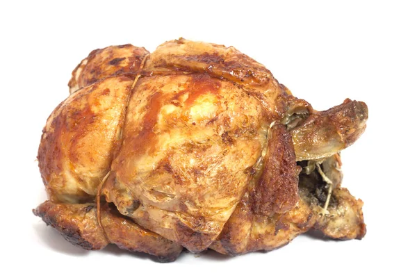 Pollo Alla Griglia Rosolato Lenta Legatura — Foto Stock