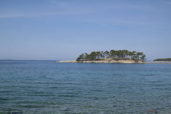 Île Rab Croatie Panorama Vieille Ville Mer — Photo