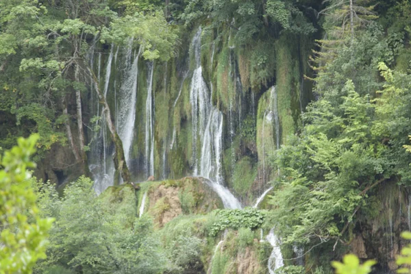 Lagos Plitvice Crtoazia Patrimonio Humanidad Unesco —  Fotos de Stock