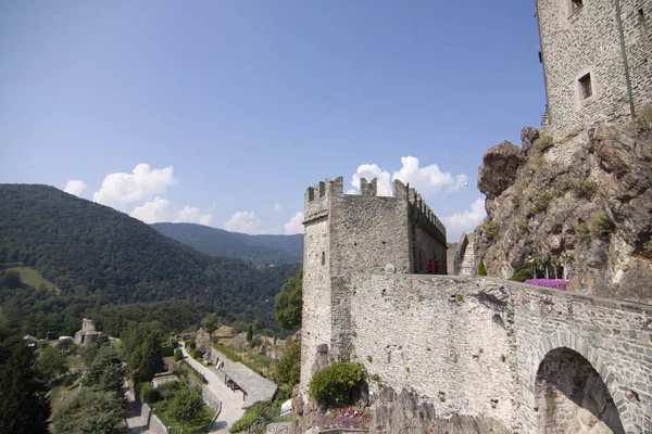 Abadía Sagrada San Michele Val Susa Turín Italia —  Fotos de Stock