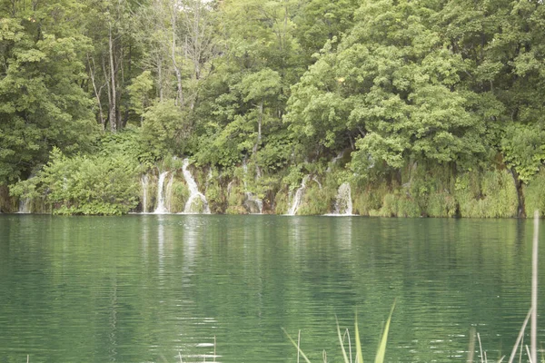 Lagos Plitvice Croacia Patrimonio Humanidad Unesco — Foto de Stock