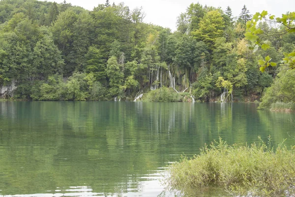 Plitvice Jezera Chorvatsko Světový Dědictví Unesco — Stock fotografie